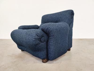 Emilio Guarnacci Pair of Rezia Lounge Chairs by Emilio Guarnacci Felix Padovano for 1P