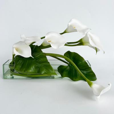 Emilio Robbia Cala Lily Sculptural Floral Arrangement Centerpiece