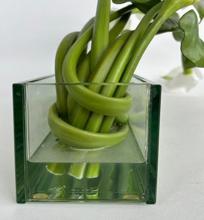 Emilio Robbia Cala Lily Sculptural Floral Arrangement Centerpiece