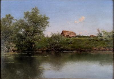 Emilio Sanchez Perrier A orillas del Guadalquivir