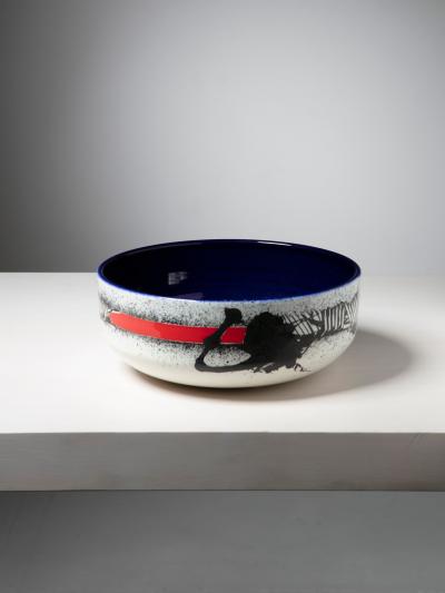 Emilio Scanavino Set of Three Ceramic Pieces by Emilio Scanavino for Cedit