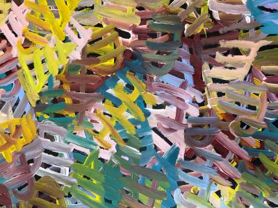 Emily Pwerle Aboriginal Contemporary Painting Awelye Atnwengerrp by Emily Pwerle