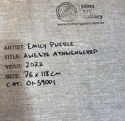 Emily Pwerle Aboriginal Contemporary Painting Awelye Atnwengerrp by Emily Pwerle