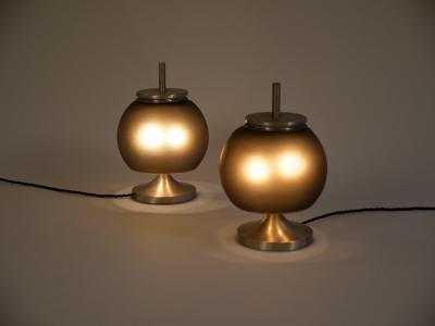 Emma Gismondi Schweinberger Pair of Emma Gismondi Schweinberger Chi table lamps Artemide Italy 1962