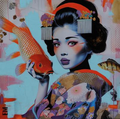 Emma Sheldrake Geisha with a spot of Carpal Tunnel