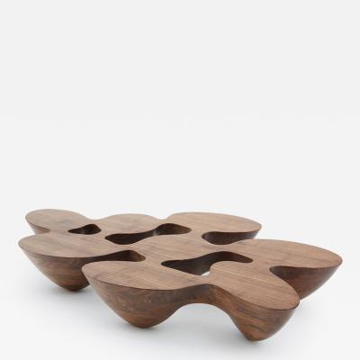 Emmanuel Babled QUARK WOOD COFFEE TABLE 8 ELEMENTS