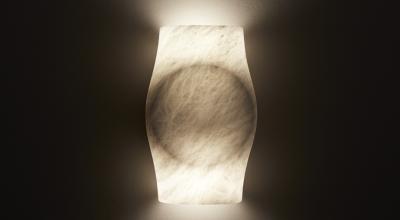 Emmanuel Levet Stenne Alabaster sconce by Emmanuel Levet Stenne 2017