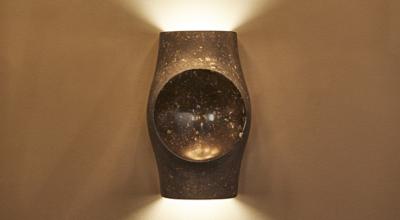 Emmanuel Levet Stenne Belgian blue stone wall light Emmanuel Levet Stenne 2016