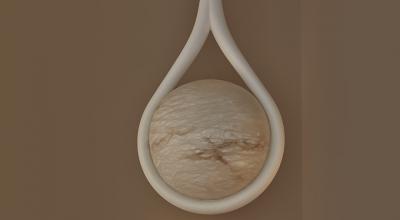 Emmanuel Levet Stenne Full Moon pendant by Emmanuel Levet Stenne