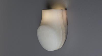 Emmanuel Levet Stenne Wall lamp onyx Emmanuel Levet Stenne 2014