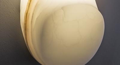 Emmanuel Levet Stenne Wall lamp onyx Emmanuel Levet Stenne 2014