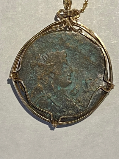 Emperor Vespasian Coin Circa 75 A D