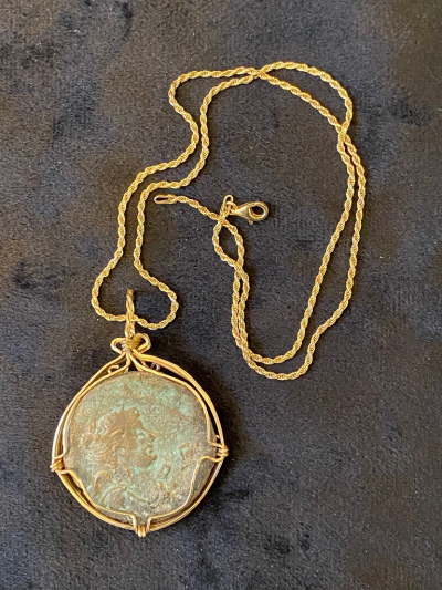 Emperor Vespasian Coin Circa 75 A D