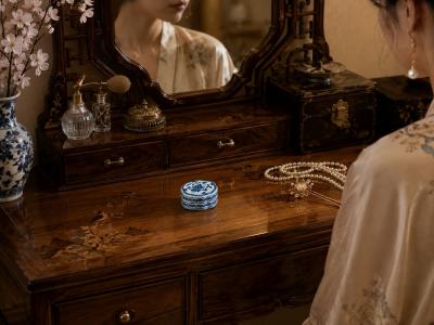 Emperor Xuande Marked Diminutive Lidded Box Blue and White Porcelain