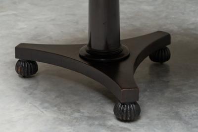 Empire Dining or Center Table in Rosewood Veneer 19th Century