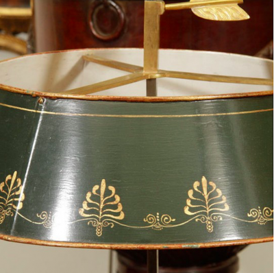 Empire Gilt Bronze Bouillotte Lamp