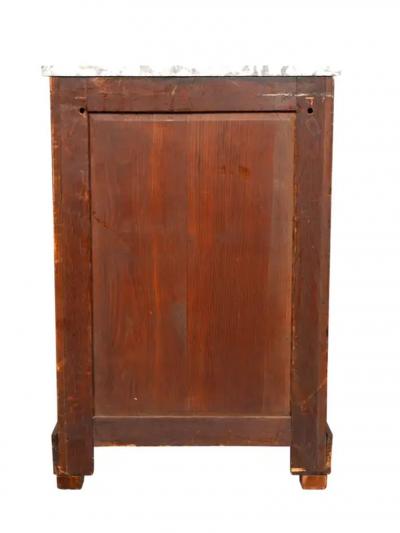 Empire Style Mahogany and Ormolu Mounted Bedside Cabinet