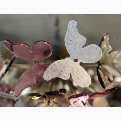 Enchanting Murano Glass Butterfly Pendant