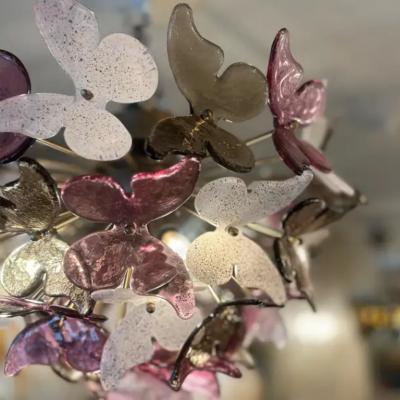 Enchanting Murano Glass Butterfly Pendant