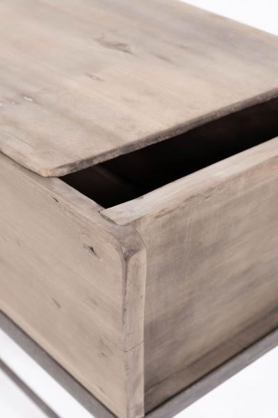 End Table or Bedside Table from 19th Century Doughbin