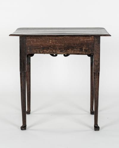 English 18th Century Antique Oak Lowboy Table