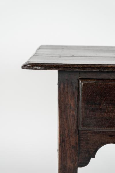 English 18th Century Antique Oak Lowboy Table