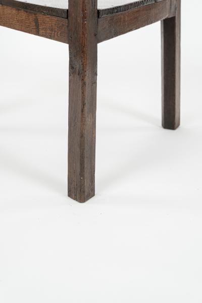 English 18th Century Antique Period Oak Cricket Table