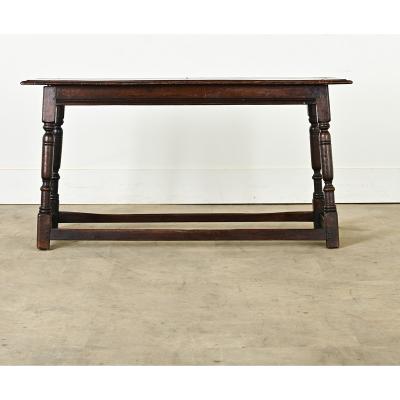 English 18th Century Oak Bench