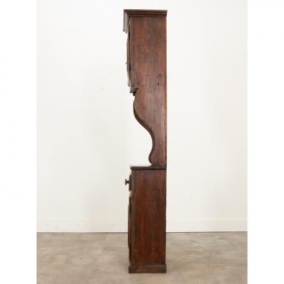 English 18th Century Oak Cupboard