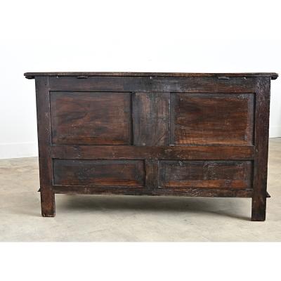 English 18th Century Oak Mule Chest