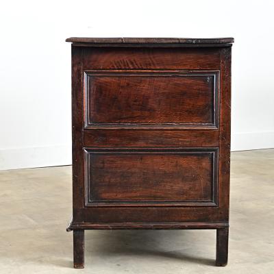 English 18th Century Oak Mule Chest