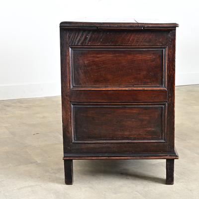 English 18th Century Oak Mule Chest