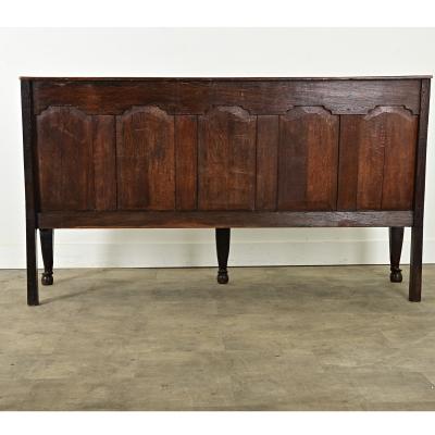 English 18th Century Oak Settle Bench
