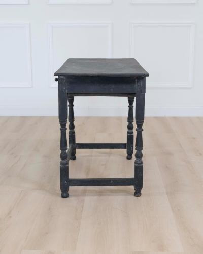English 18th Century Painted Oak Side Table