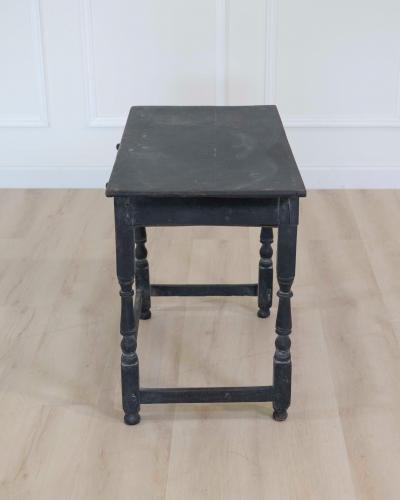 English 18th Century Painted Oak Side Table