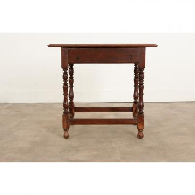 English 18th Century Pine Side Table