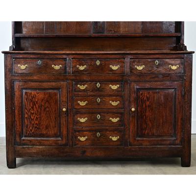 English 18th Century Solid Oak Pot Board