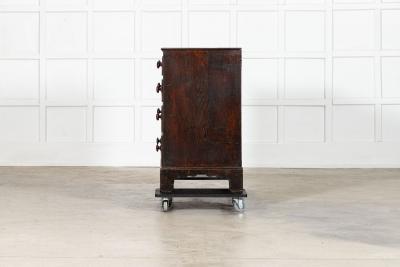 English 18thC Oak Chest Drawers