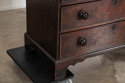 English 18thC Oak Chest Drawers