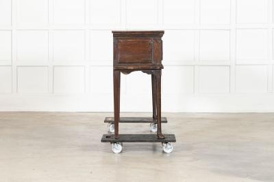 English 18thC Oak Dresser Base