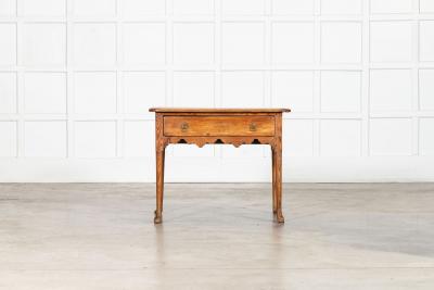 English 18thC Pine Low Boy Side Table