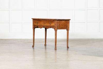 English 18thC Pine Low Boy Side Table