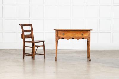 English 18thC Pine Low Boy Side Table