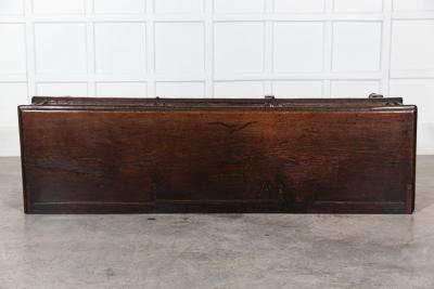 English 18thC Vernacular Oak Dresser Base