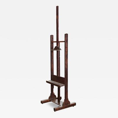 English 19th Century Adjustable Artist s Easel