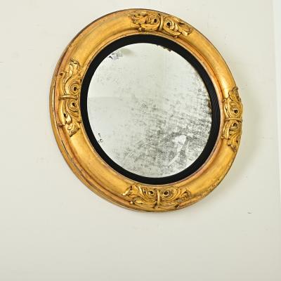 English 19th Century Convex Mirror