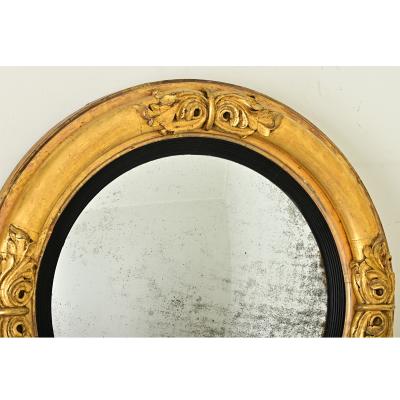 English 19th Century Convex Mirror