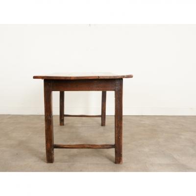 English 19th Century Elm Ash Farm Table