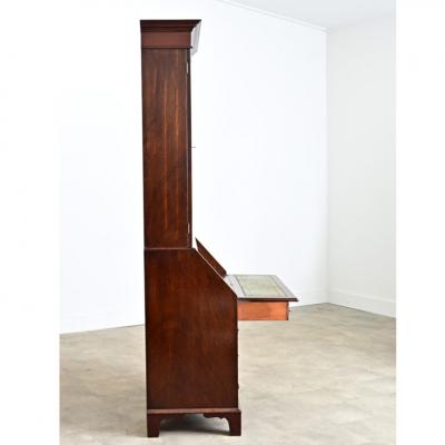 English 19th Century George III Mahogany Secretary