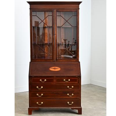English 19th Century George III Mahogany Secretary